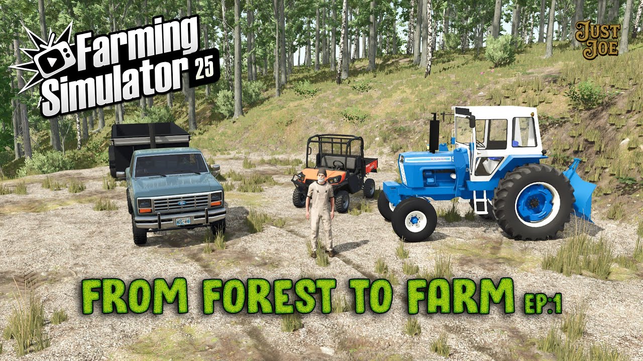 From Forest to Farm | Let&rsquo;s Build Something in Palatinate Forest | FS25 Live Stream
