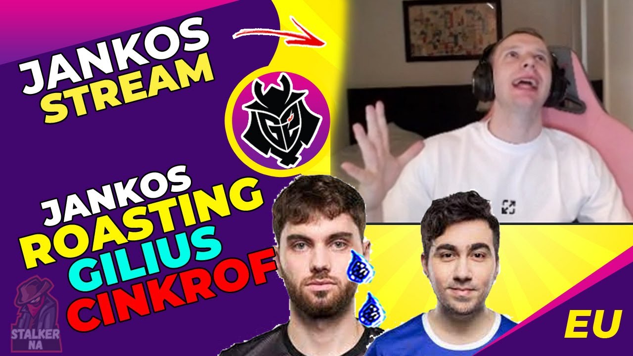 G2 Jankos ROASTING Gilius and Cinkrof 😈