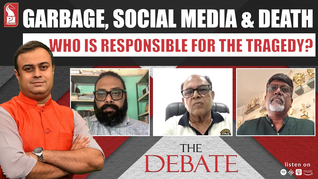 Garbage, Social media & Death | The Debate | Prudent | 060626