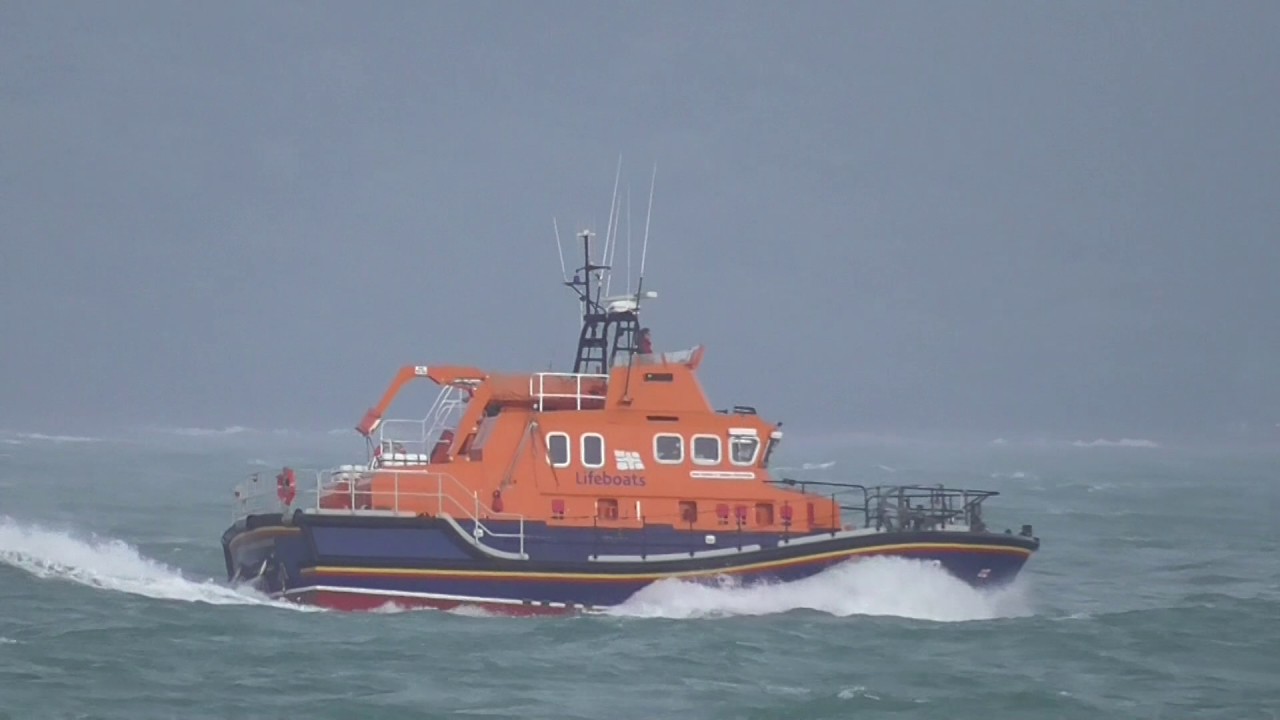 Rosslare Harbour Lifeboat leaving Brixham 02/02/2017