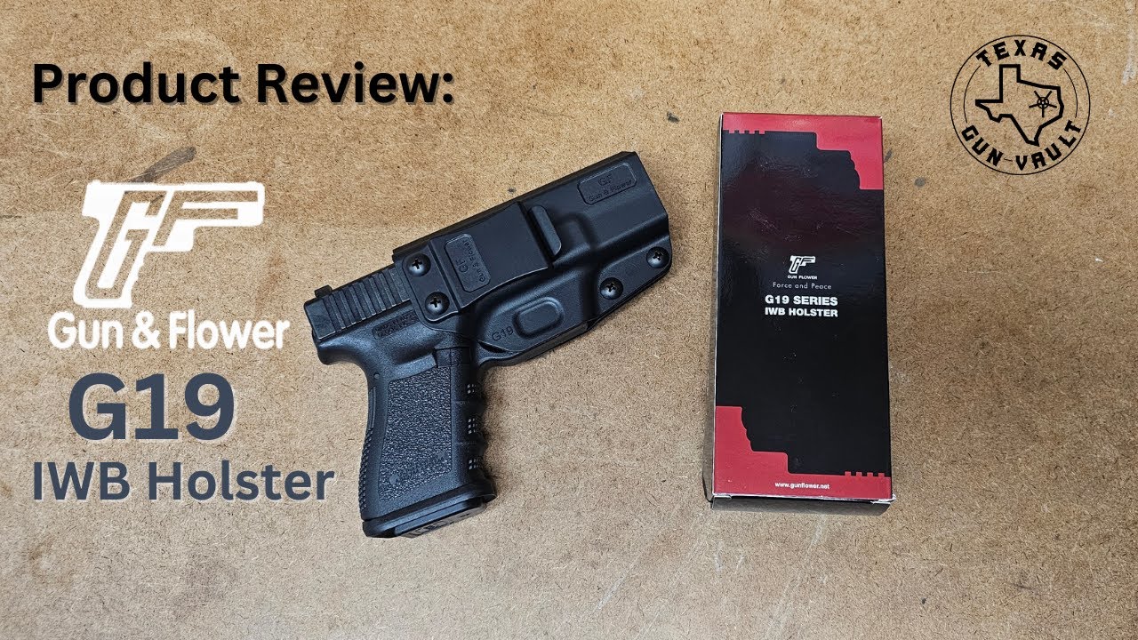 Обзор продукта: Gun & Flower — кобура Glock G19 IWB