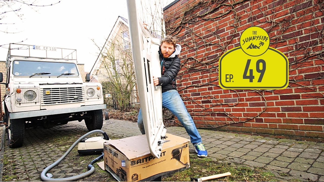 Defender Reserveradhalter für Motorhaube & Heck | Lenkschutz montieren | Camper selber ausbauen C