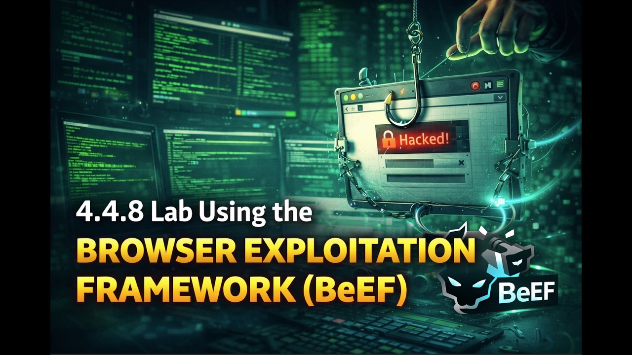 4 4 8 Lab Using the Browser Exploitation Framework BeEF