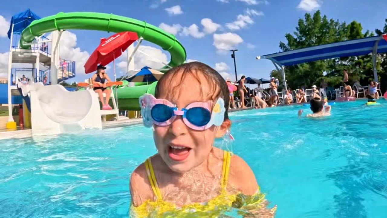 Introducing the Outdoor Girls! Family Pool Adventure in Dallas
