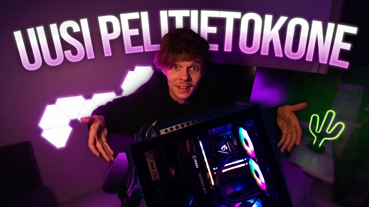 T&auml;ss&auml; mun uusi PELIKONE!