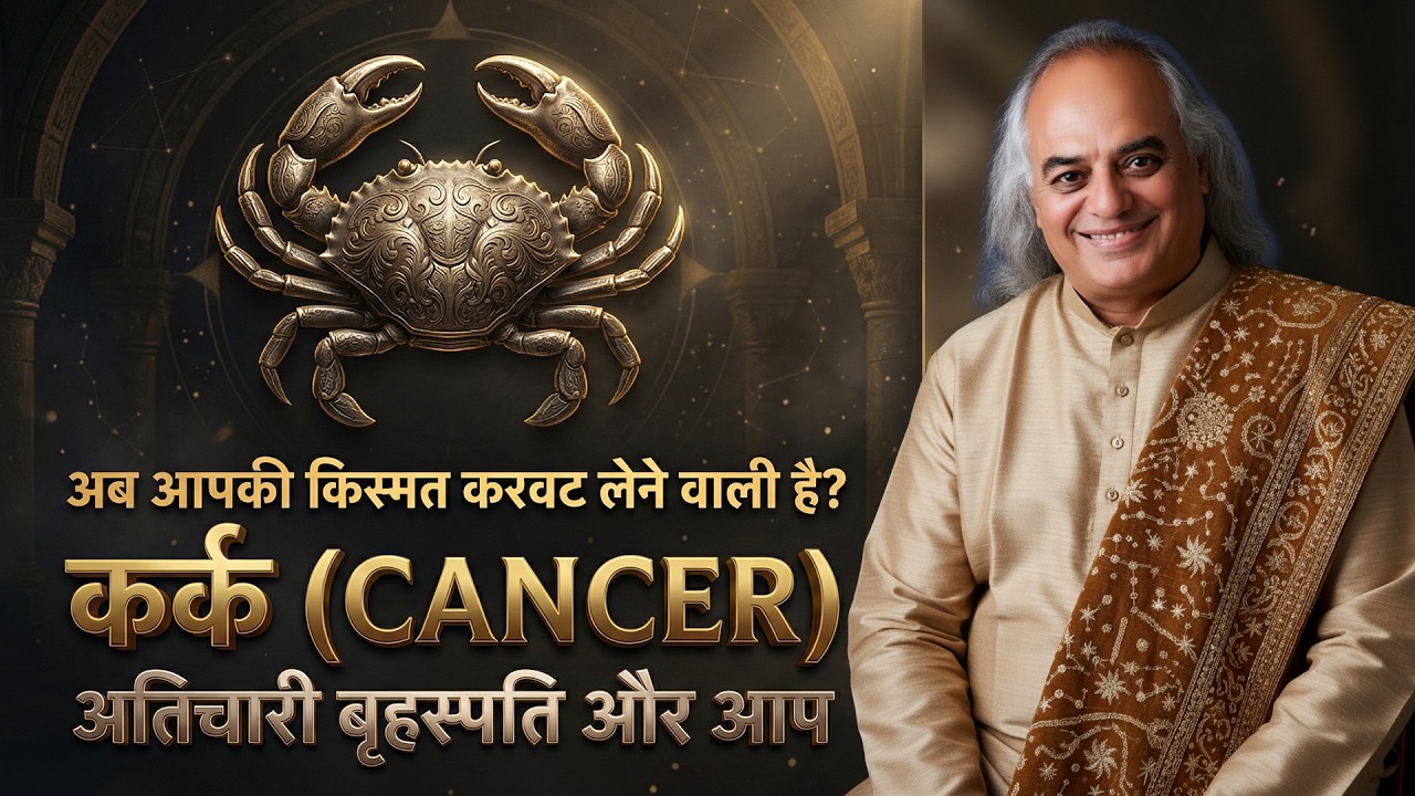 Kark Rashi (Cancer) &ndash; Atichari Brihaspati 2026 | Guru Gochar 2026 | Jupiter Transit 2026 Effects