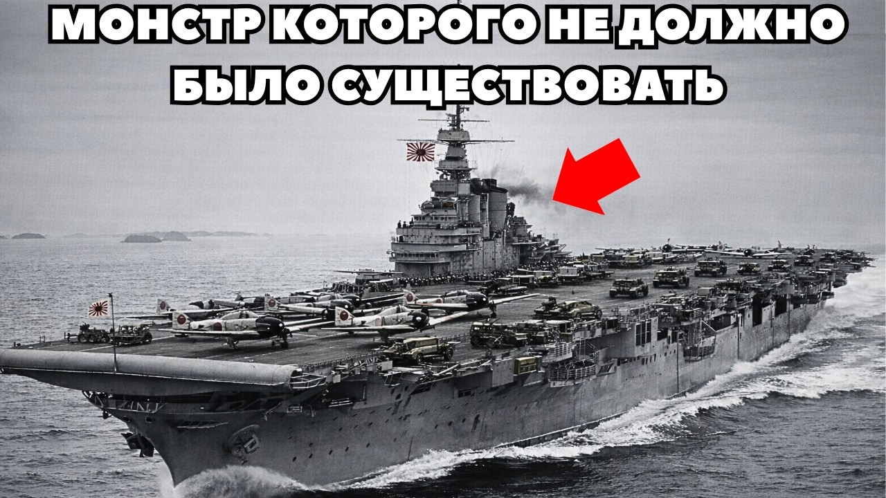 Смехотворная Гибель Самого КРУПНОГО Авианосца Второй Мировой - Судьба 