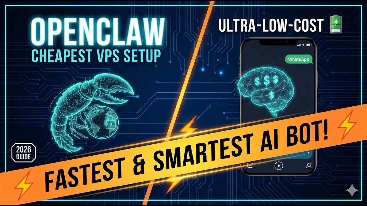 Run OpenClaw for less than $10/mo: The Ultimate Low-Cost AI Setup | Clawdbot | Moltbot