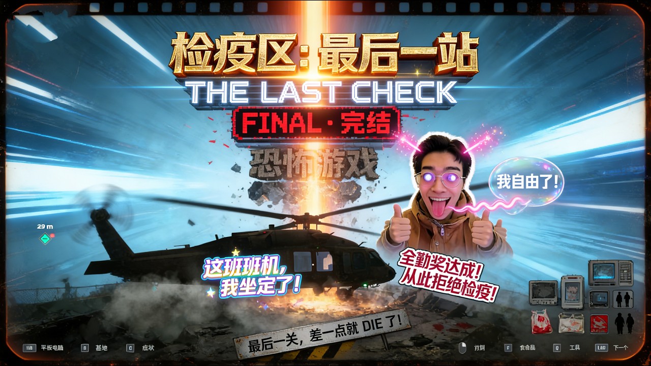 檢疫區：最後一站 / Quarantine Zone: The Last Check：大結局！直升機降臨，這是最後的逃生嗎？