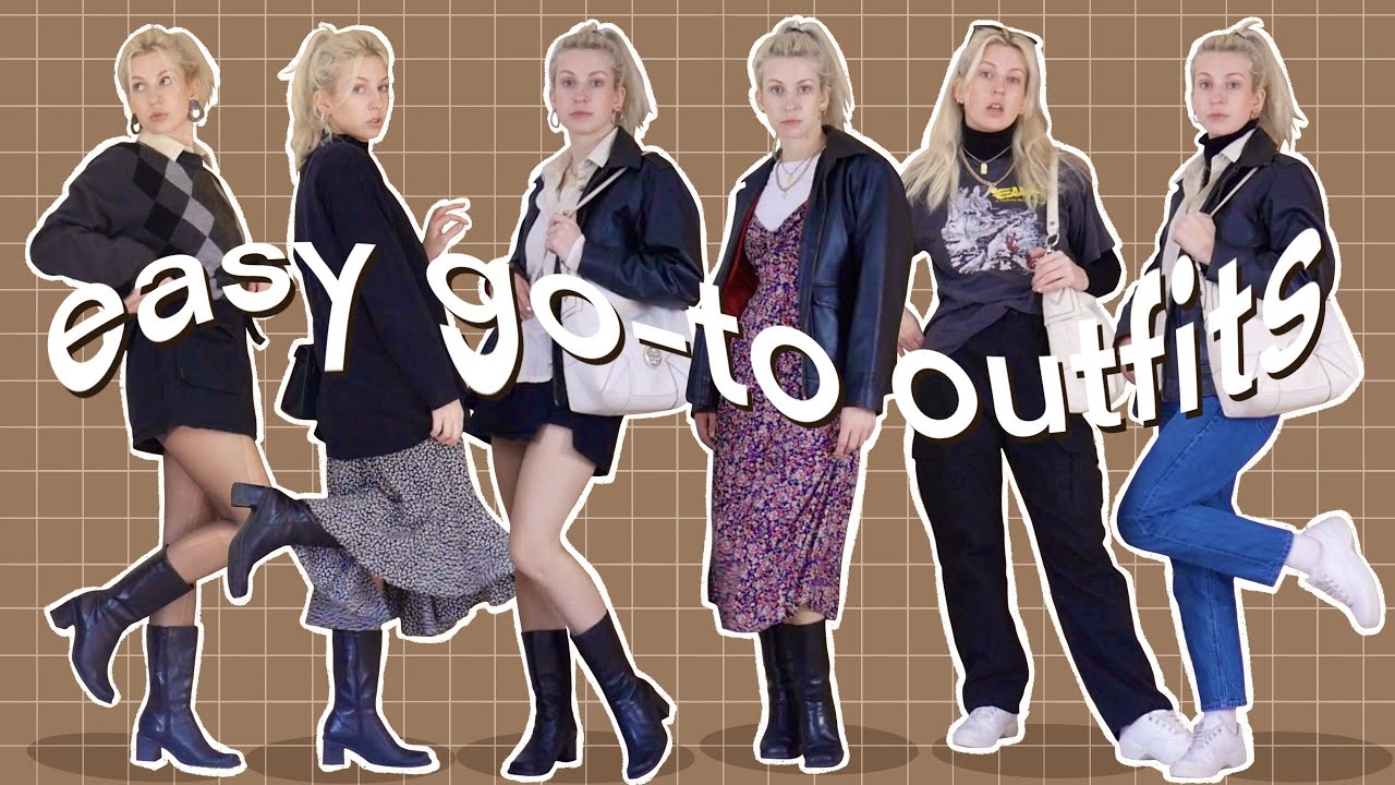 10 Outfit Formulas for When You Have Nothing To Wear! | ideas with clothes you already own