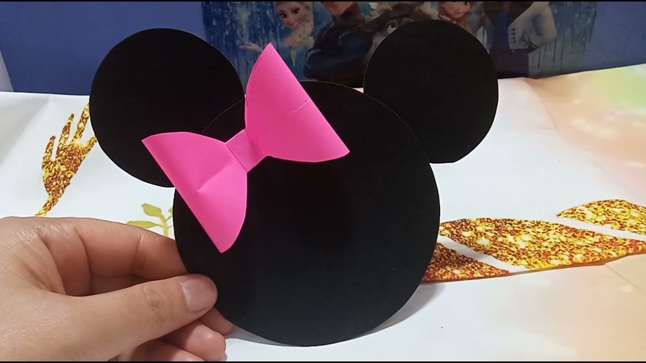 Minnie Mouse Paper Craft