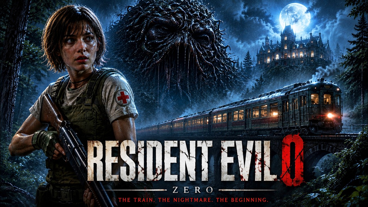 Resident Evil Zero: Короткометражный фильм &mdash; Игровое кино &mdash; AI-концепт