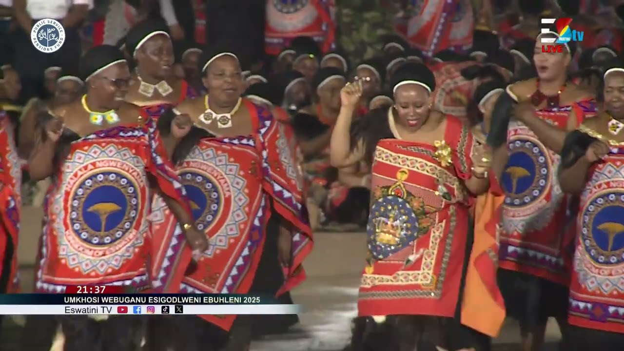 Emaganu 2025 | Inkhosikati LaMahlangu doing Kutsamba at Buhleni