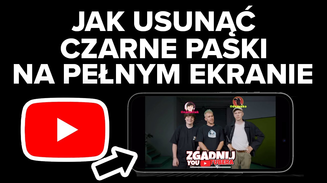 Jak włączyć pełny ekran w YouTube (bez czarnych pask&oacute;w po bokach)