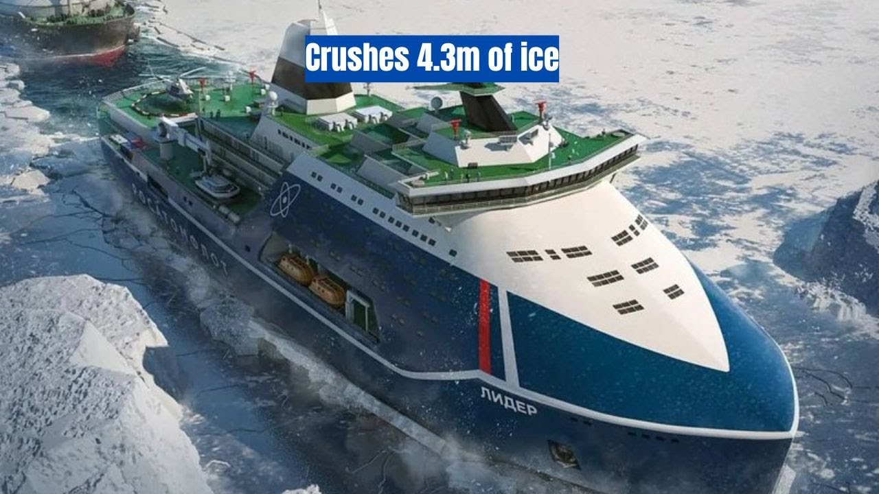 RITM-400: Russia’s MONSTER Nuclear Reactor for World’s Largest Icebreaker