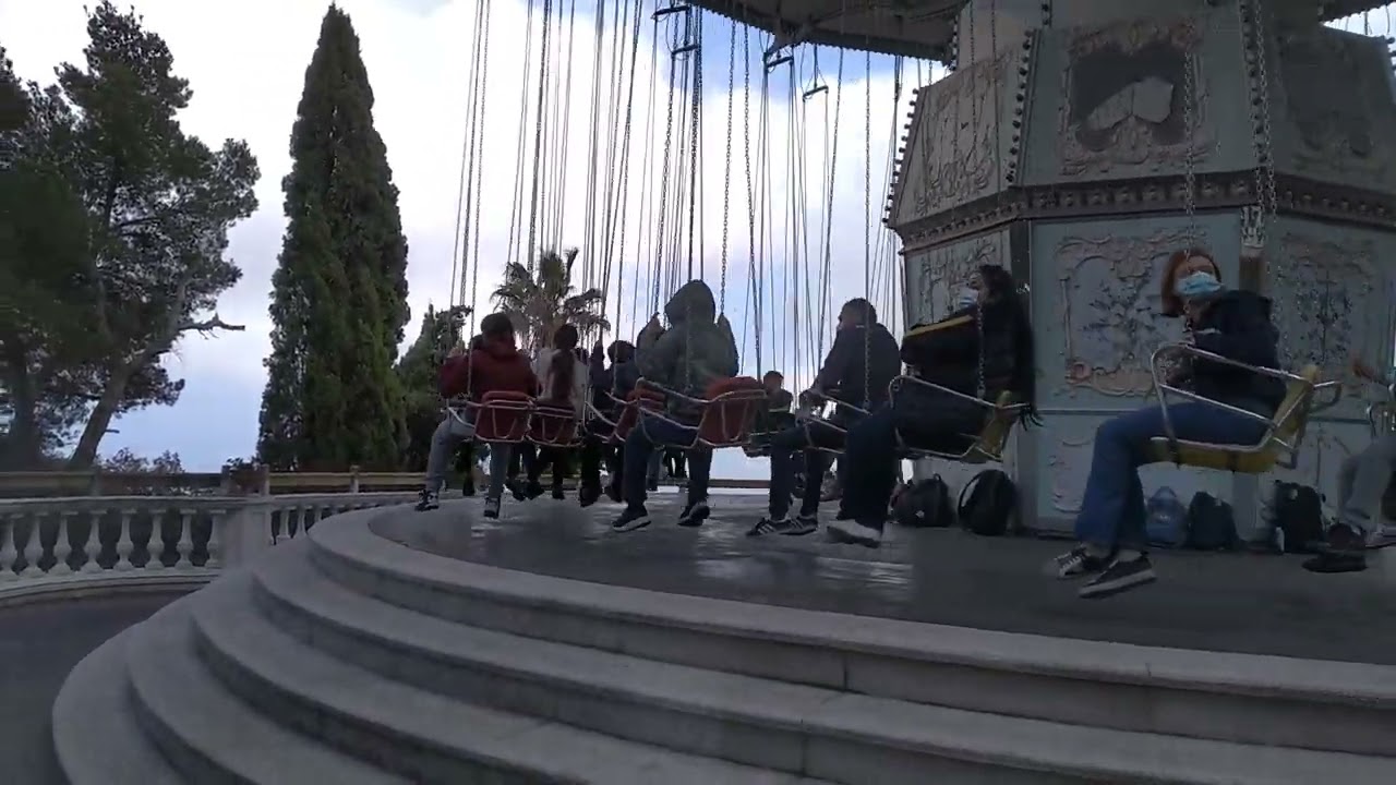 Columpios en Barcelona Tibidabo