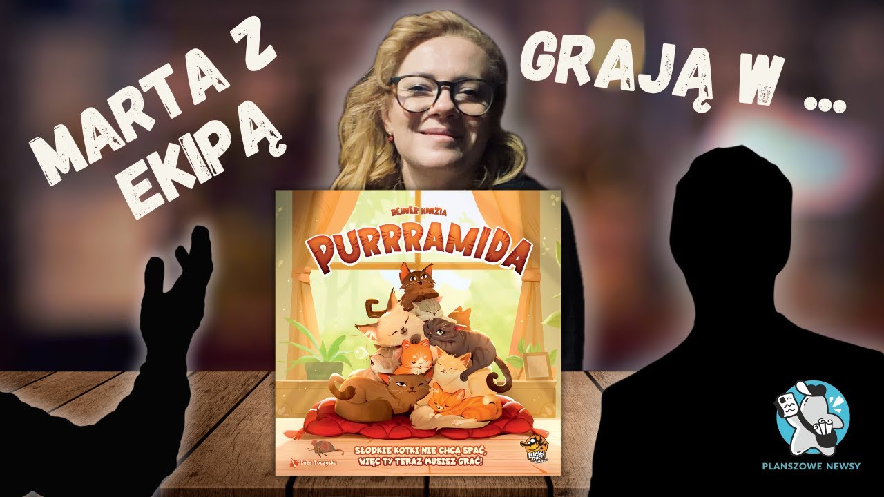 Purrramida. Czy to będzie KOTastrofa autorstwa Knizii? || Gameplay || Wydawnictwo Lucky Duck Games