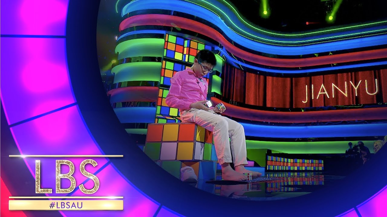 Jianyu Attempts To Solve 3 Rubik's Cubes Simultaneously | Little Big Shots Australia
