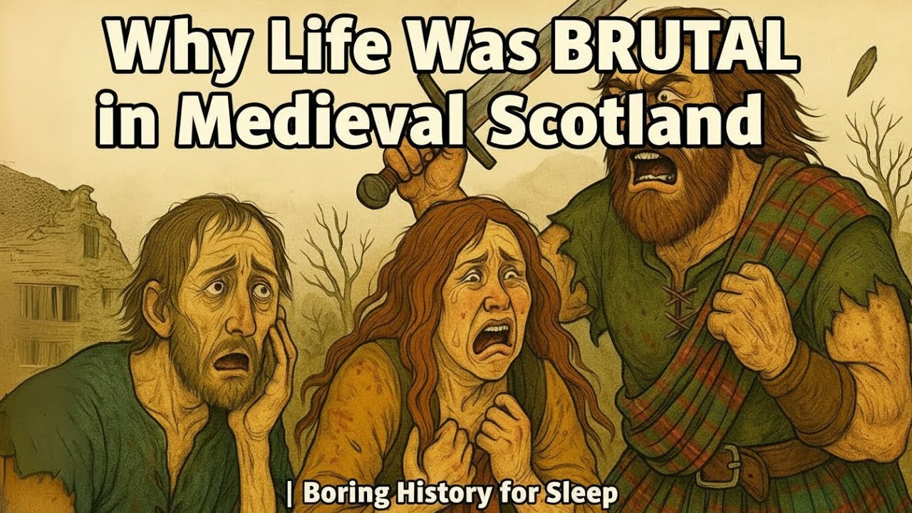 Why Life Was BRUTAL in Medieval Scotland | Boring History for Sleep