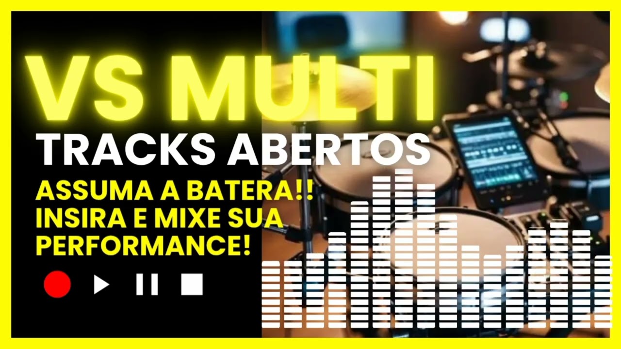 ASSUMA a BATERA!! VS Multitracks Abertas Multipistas - Libere sua Performance