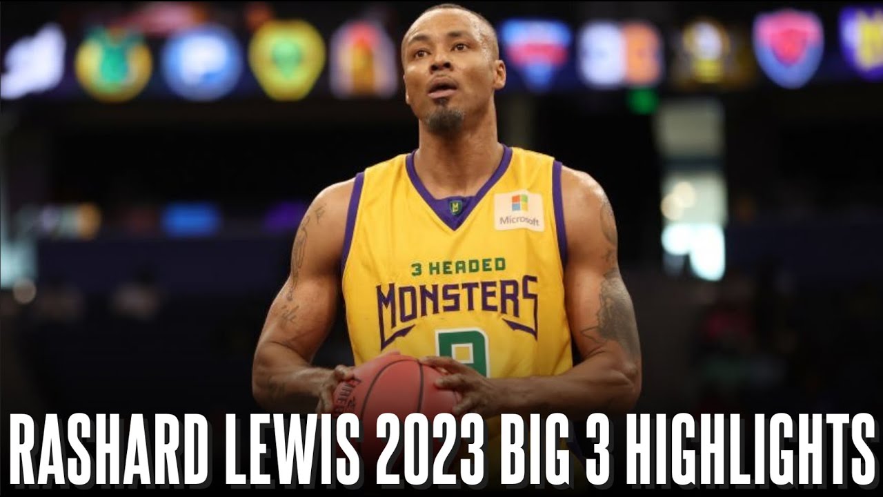 Rashard Lewis 2023 BIG 3 Season 6 Highlights ᴴᴰ