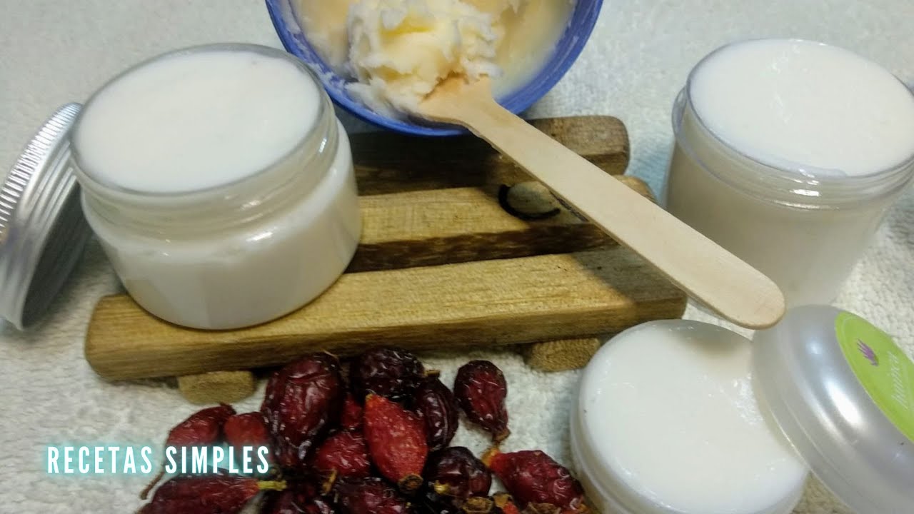 CREMA CONTORNO DE OJOS DE ROSA MOSQUETA !! // Súper antioxidante // Recetas Simples