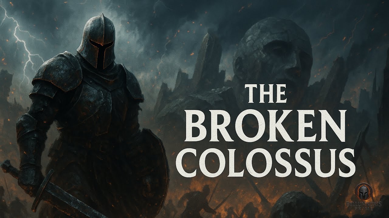 The Day the Colossus Fell in Fire and Storm