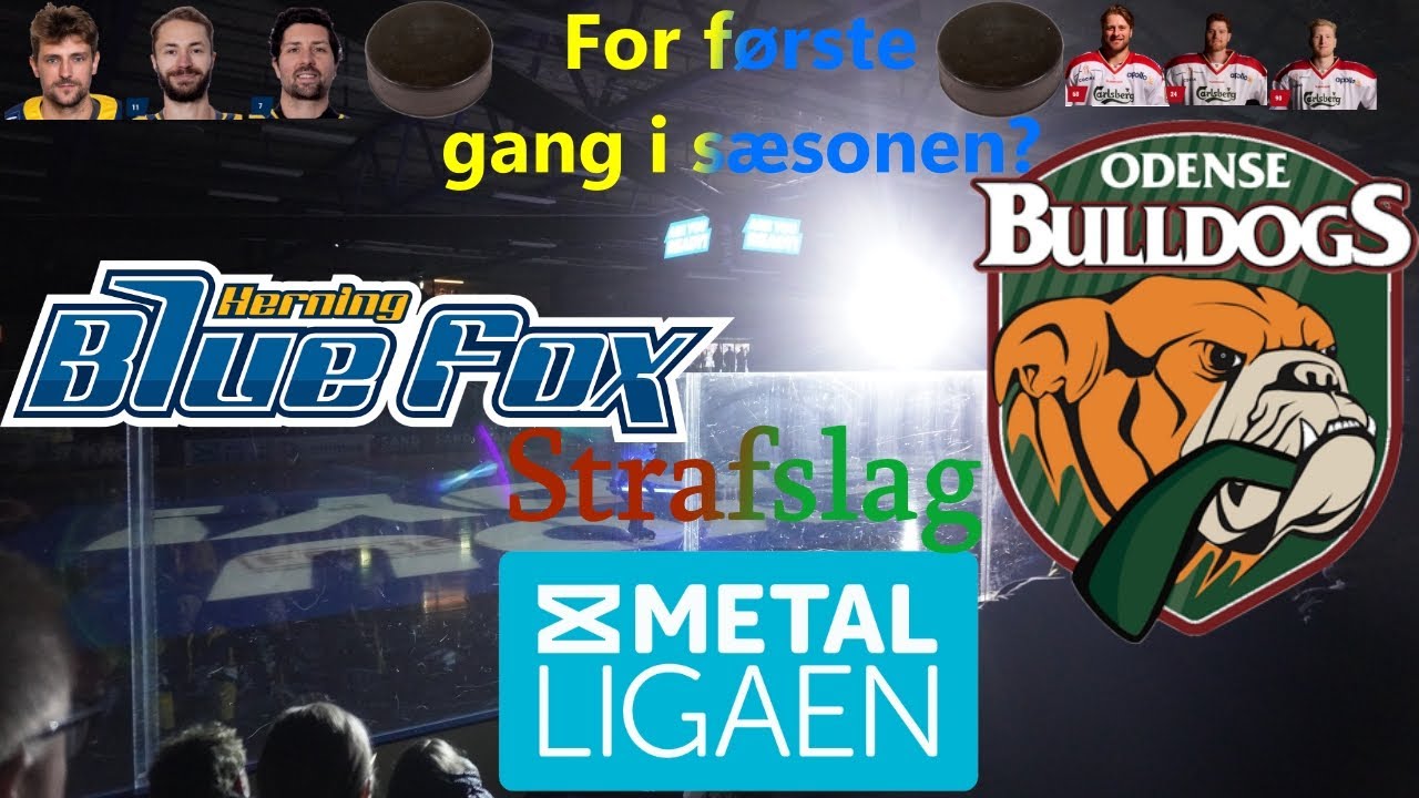 Kunne Herning Blue Fox få revanche for DM Finalen? Herning Blue Fox vs Odense Bulldogs
