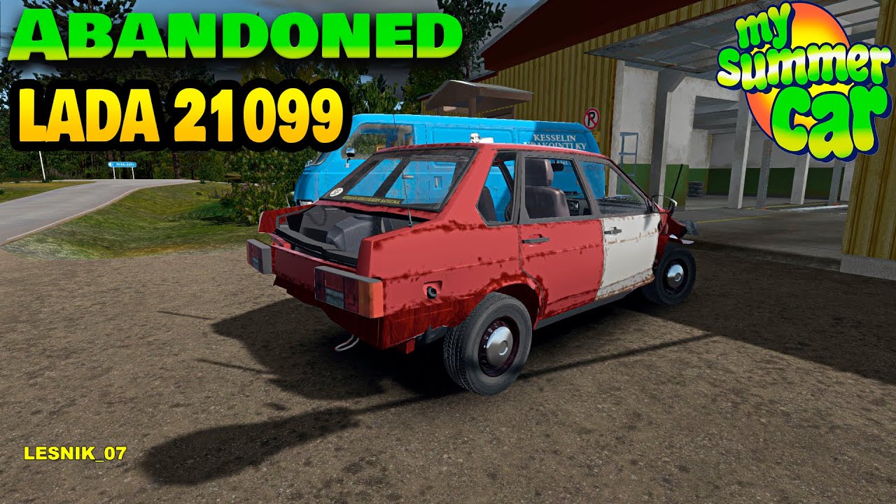 ПЕРВЫЙ ЗАПУСК ЗАБРОШЕННОГО  ВАЗ 21099  I My Summer Car