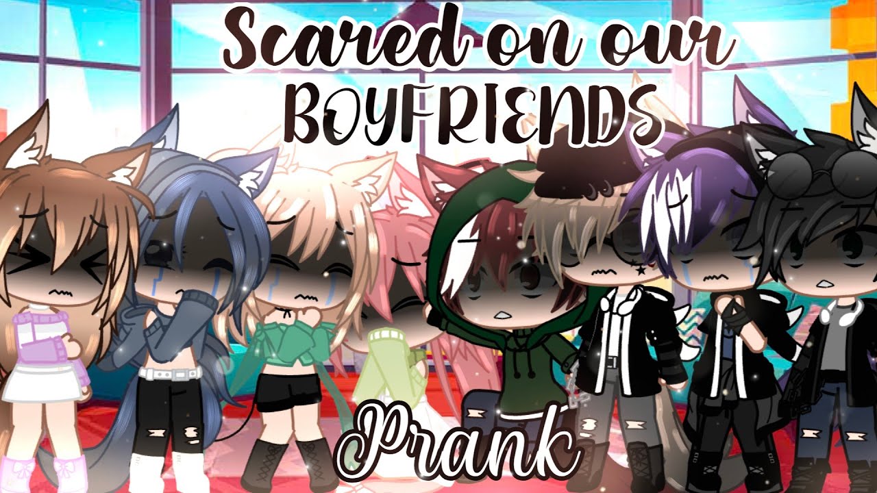 SCARED ON OUR BOYFRIENDS PRANK (Different) || Gacha Club || Audrey Cookie ||