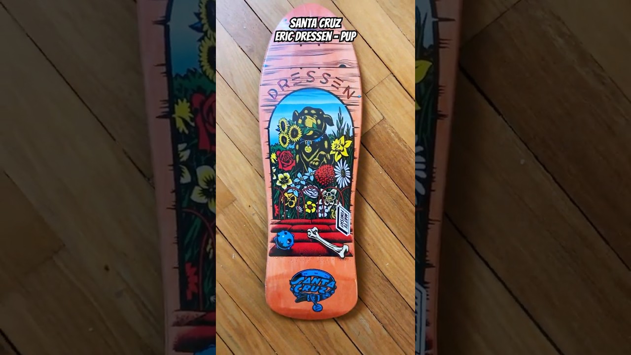 Skateboard Santa Cruz Eric Dressen Pup 9,5 x 29,44 