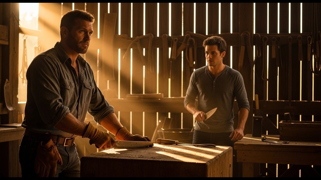 The Ranch Hand Taught Me to Butcher - His Arms Around Me on the Knife | Gay Diaries