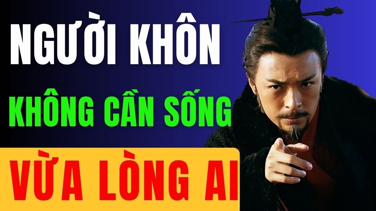 NGƯỜI KHÔN NGOAN SỐNG MÀ KHÔNG CẦN VỪA LÒNG AI ĐỂ ĐƯỢC BÌNH AN | TRIẾT LÝ SỐNG