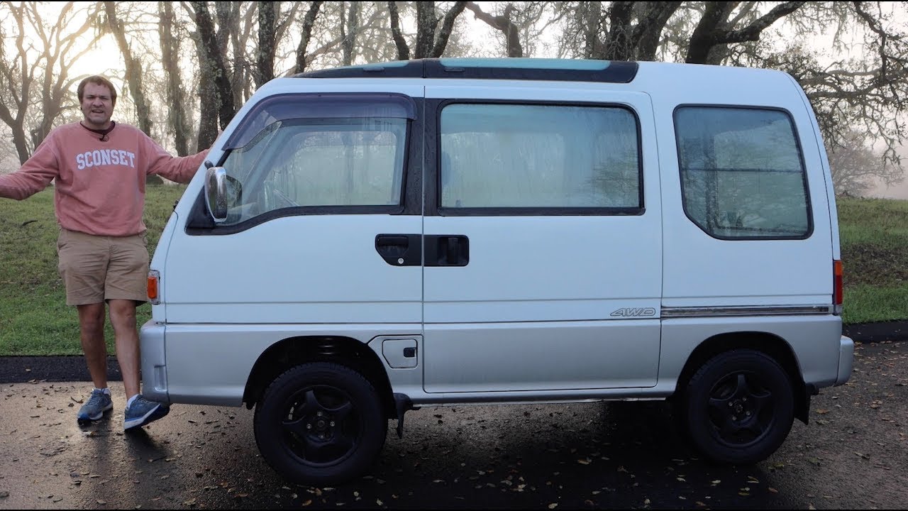 Subaru Sambar - это милый, и на удивление практичный фургончик