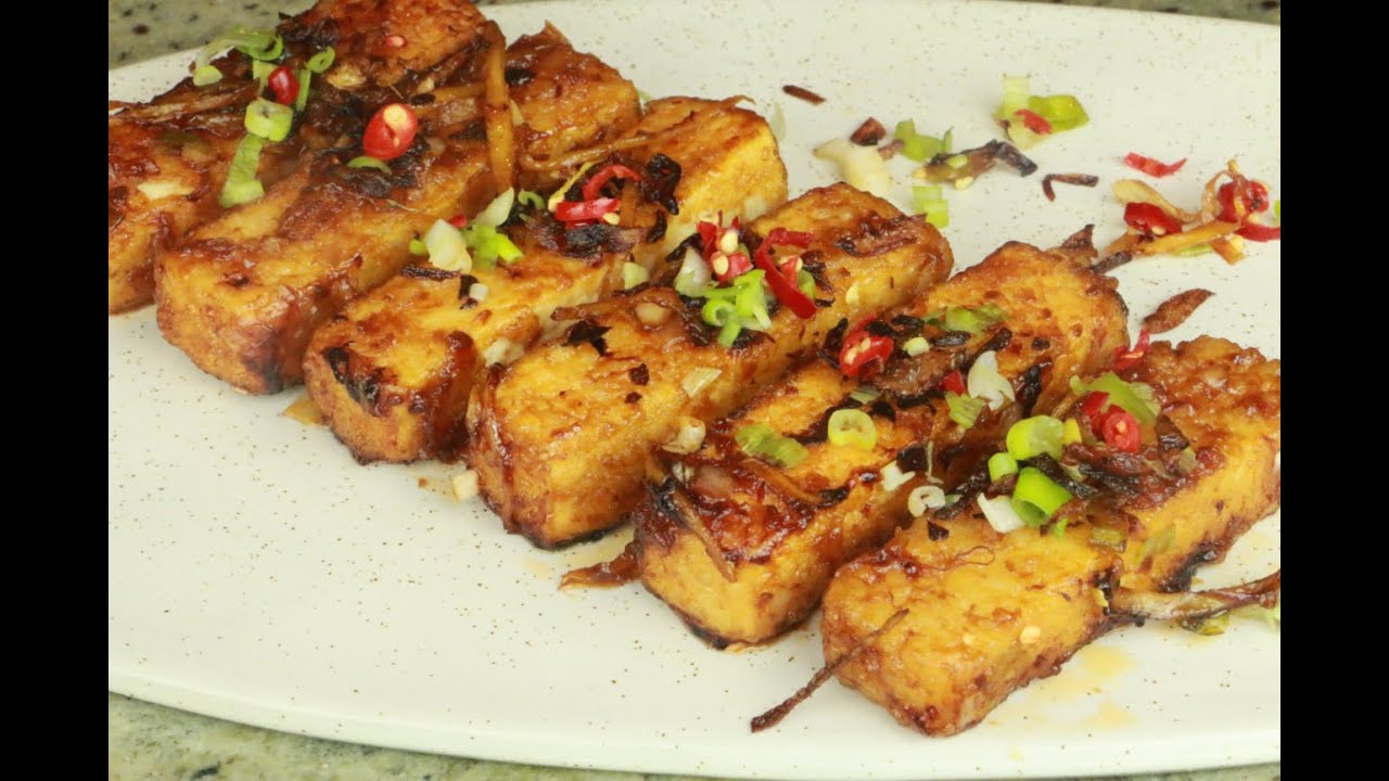 SPICY CARMALIZED TERIYAKI TOFU