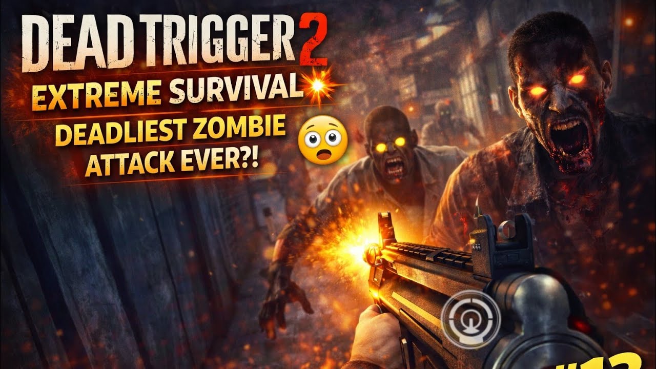 Dead Trigger 2 Extreme Survival 💥 | Deadliest Zombie Attack Ever?! 😱 Gameplay #13