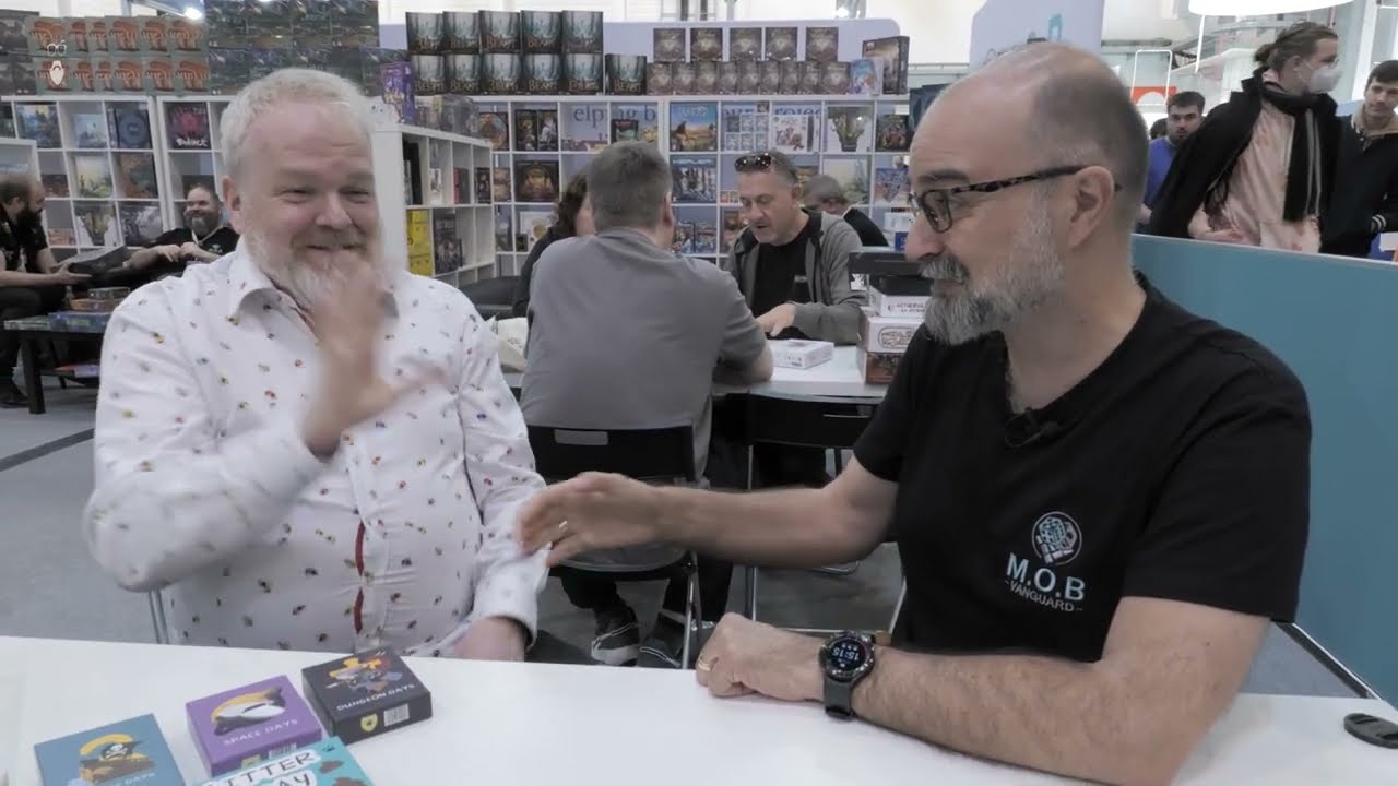 Interview with Gareth Edwards about Farplace Games at Spiel 2024