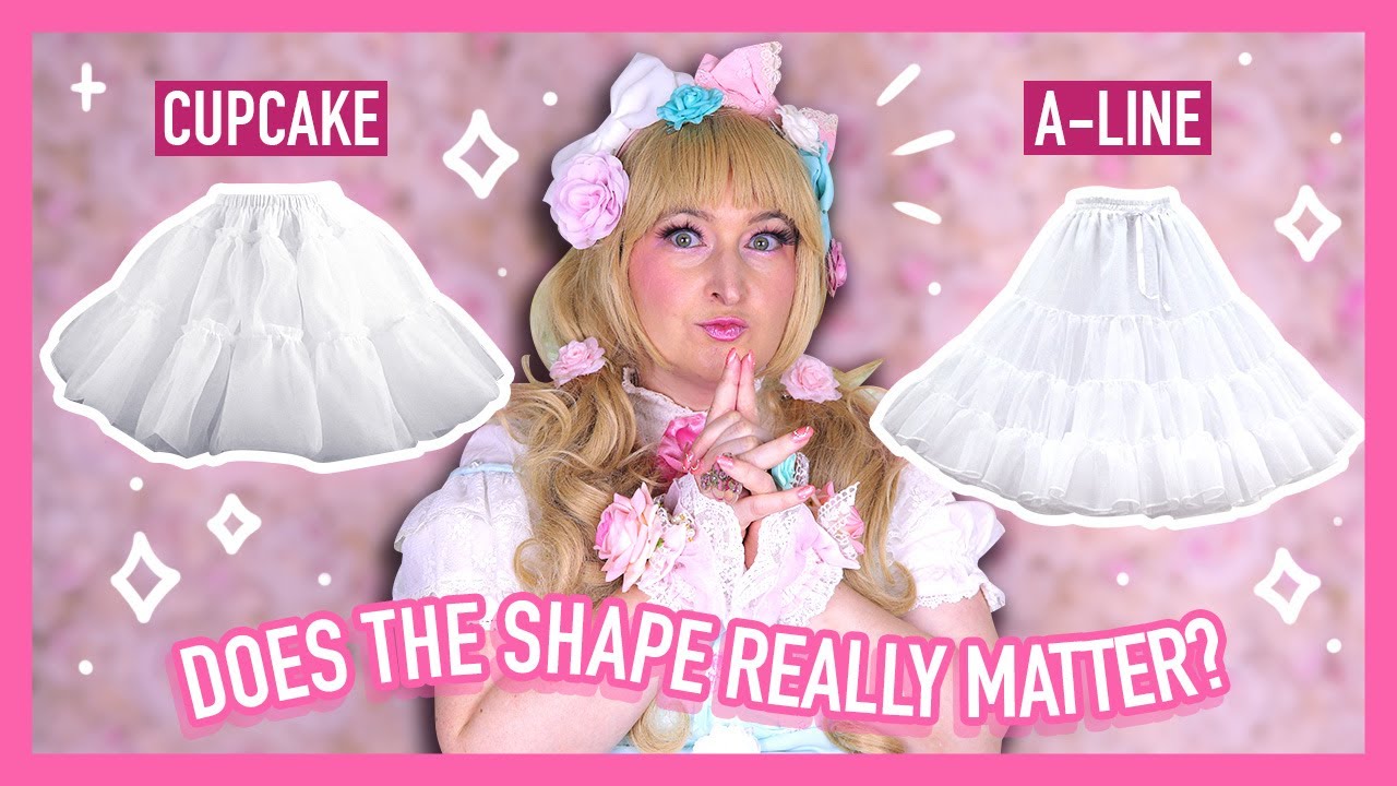 Lolita Myths Buster: Petticoat shapes