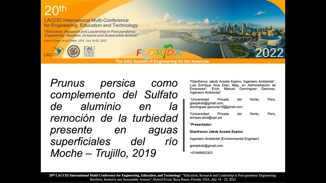 LACCEI 2022 - FP738 Presentation