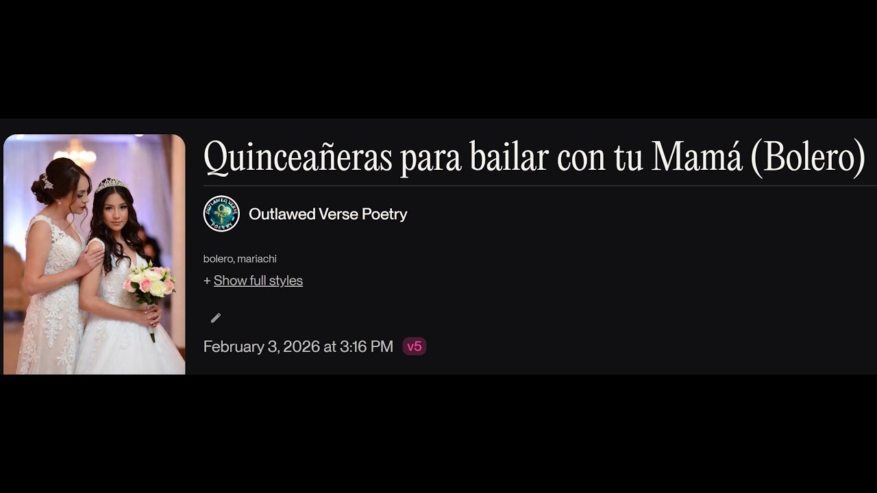 Quinceañeras para bailar con tu Mamá Bolero