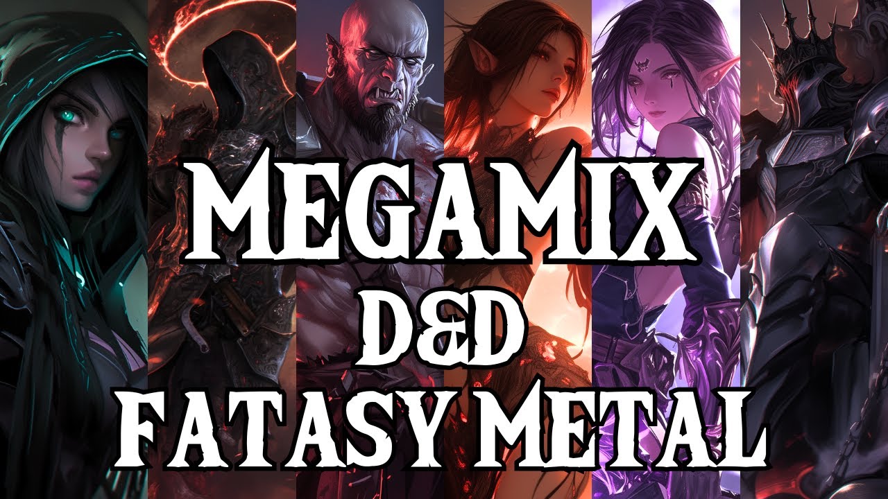 2.5 Hour Epic D&D Metal MegaMix | BardStrike 5000 Subscriber Celebration