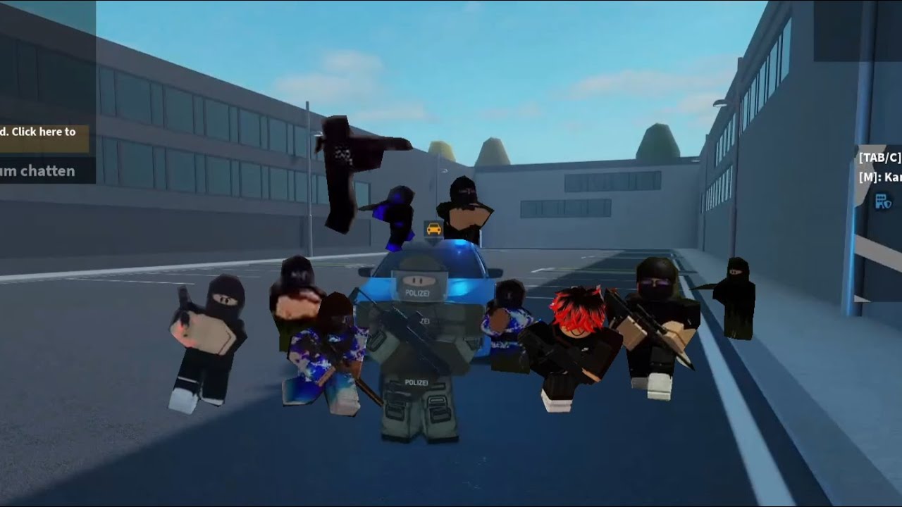 22 MIN. PURE ACTION!!! GROßER SCHUSSWECHSEL mit 8+ KRIMINELLEN | SPANNUNG in NOTRUF HAMBURG | ROBLOX