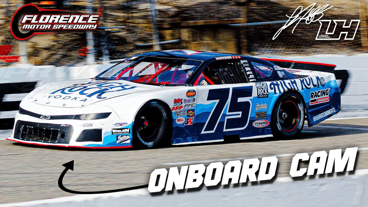 2022 South Carolina 400 Landon Huffman On Board video! Florence Motor Speedway Late Model Stock