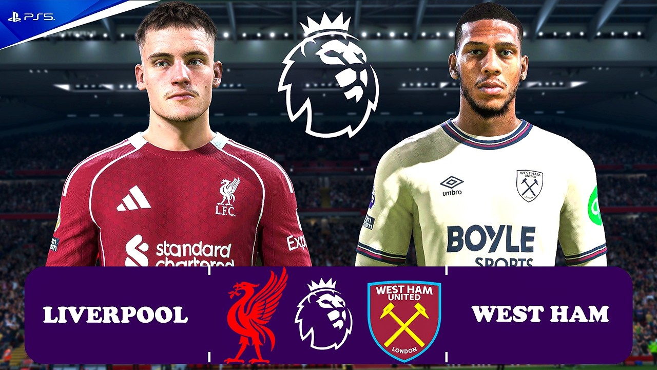 FC 26 - Liverpool vs. West Ham | Premier League 25/26 Match | PS5™ Pro [4K] Wirtz, Ekitike, Bowen