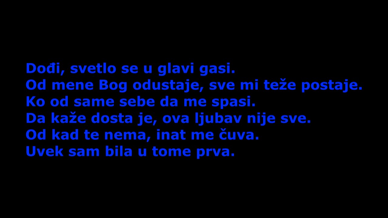 RIALDA ft. BECA FANTASTIK - LUDNICA - Lyrics - Tekst