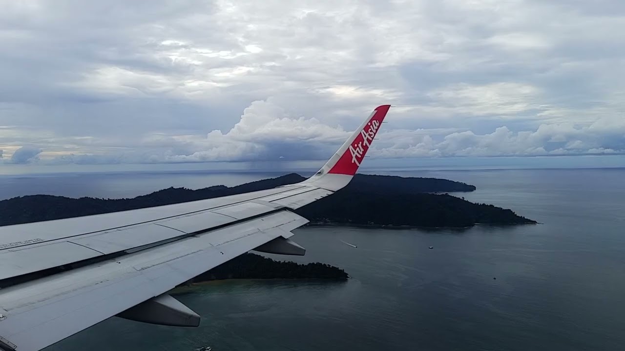 Safe landing at KKIA from Son Nath International Airport Ho Chi Minh City Vietnam 