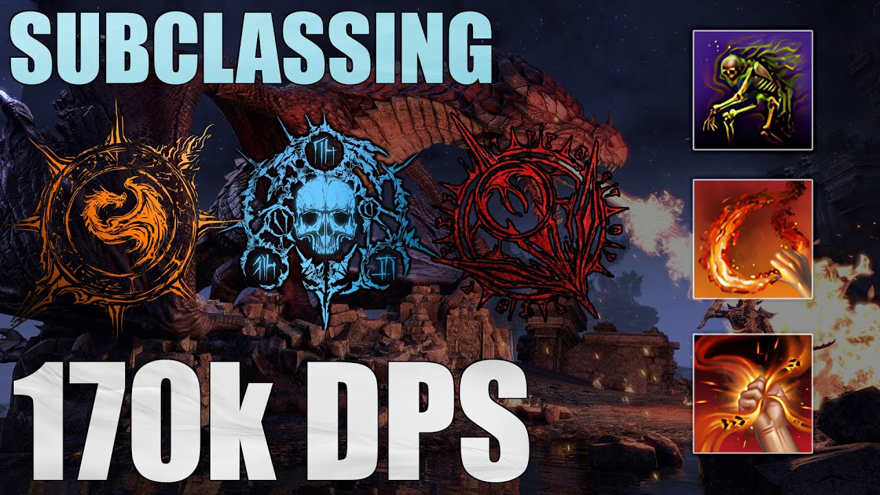 🔥170k+ DPS DK/Necro/NB Subclass Build「U46 PTS」
