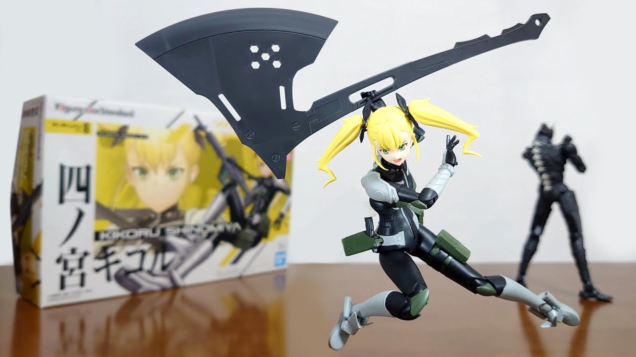 (バンダイ驚異のメカニズム！超絶色分け＆まさかの合皮シートを採用！？)Figure-rise Standard 四ノ宮キコル　レビュー