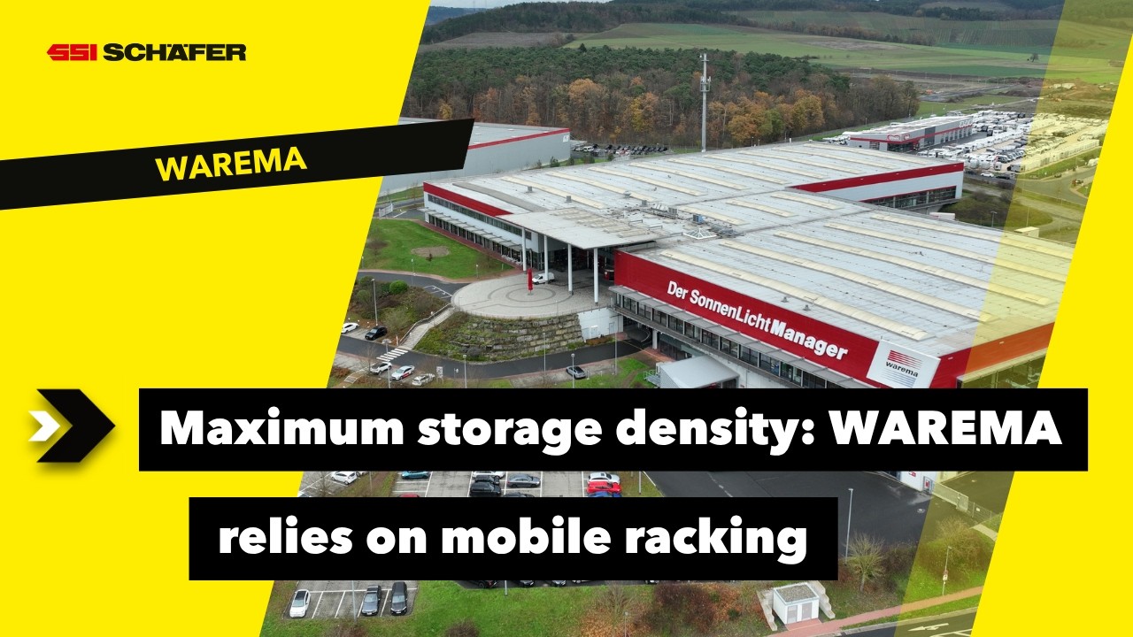 Efficient logistics through automation at WAREMA