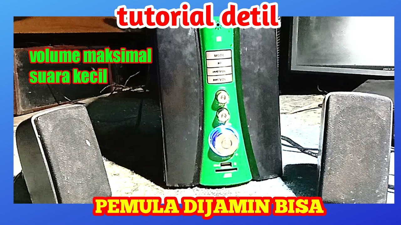 Speaker Aktif GMC Suaranya Kecil Banget